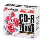 バーベイタムジャパン  CD-R(データ用)　48倍速 10枚