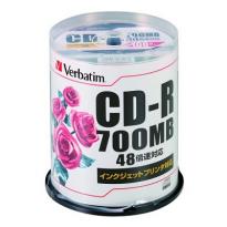 バーベイタムジャパン  CD-R(データ用)　48倍速 100枚