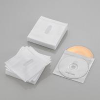 エレコム　Blu-ray/CD/DVD対応不織布ケース 60枚