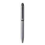 三菱鉛筆  ジェットストリームスタイラス3色ボールペン　0.5　シルバー