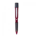 三菱鉛筆  印鑑付ボールペン Bネーム　軸色:透明赤