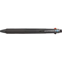 三菱鉛筆　ジェットストリーム　0.5　3色ボールペン　透明ブラック
