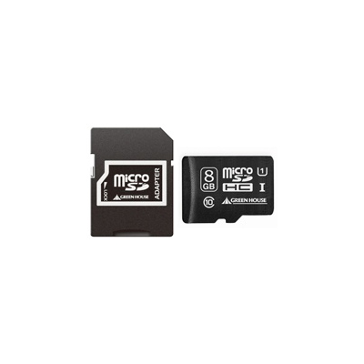 MicroSDHCカード 8GB GH-SDMRHC8GU