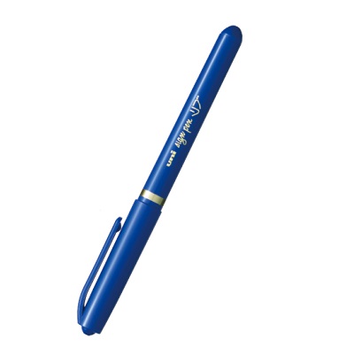 三菱鉛筆  水性ペン　リブ(細字) 青