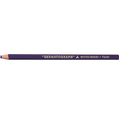 三菱鉛筆  ダーマトグラフ  油性  紫