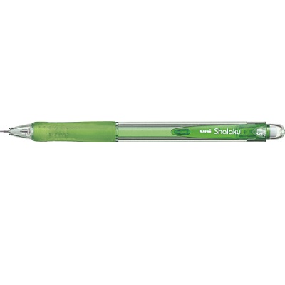 三菱鉛筆  シャープペン　VERYシャ楽 0.5mm　軸色透明緑