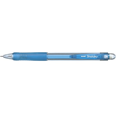 三菱鉛筆  シャープペン　VERYシャ楽 0.5mm　軸色透明水色