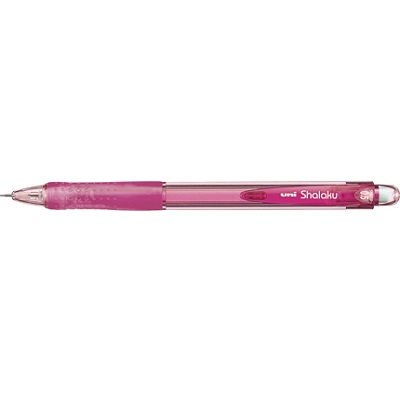 三菱鉛筆  シャープペン　VERYシャ楽 0.5mm　軸色透明ピンク