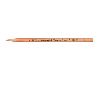 三菱鉛筆  エコロジー鉛筆　B 9800　