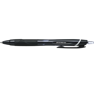 三菱鉛筆  ボールペン0.7mm　ジェットストリーム　軸色　黒　インク　黒