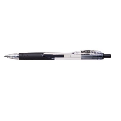 ゼブラ  ボールペン0.7mm　スラリ　軸色　黒　インク　黒