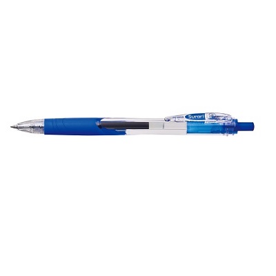 ゼブラ  ボールペン0.7mm　スラリ　軸色　青　インク　青