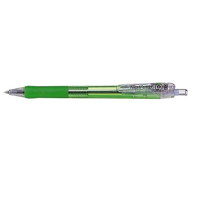ゼブラ　ボールペン  タプリクリップ0.7　緑