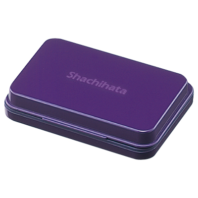 シヤチハタ  スタンプ台　(普通紙用)小型　紫