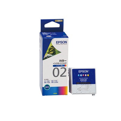 エプソン  インクジェットカートリッジ　カラー　IC5CL02