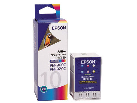 エプソン  インクジェットカートリッジ　カラー　IC6CL10