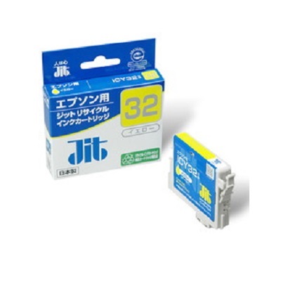 ジット JITリサイクルインクカートリッジ　イエロー　JIT-E32Y