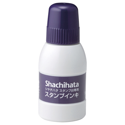 シヤチハタ  スタンプ台専用インキ　(普通紙用)　紫