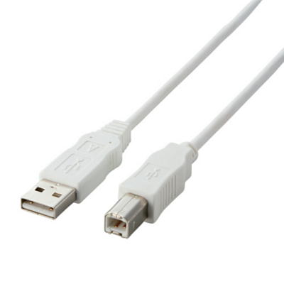 エレコム  USBケーブル　USB2-ECO15WH  1.5mホワイト