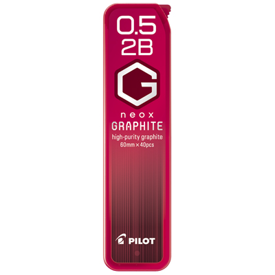 パイロット  シャープ芯　neox GRAPHITE　0.5 2B